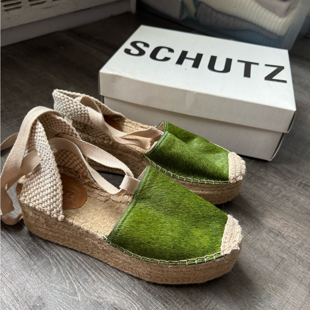SCHUTZ | PONY HAIR ESPADRILLE